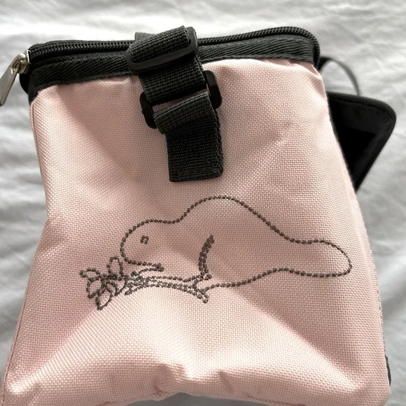 Roots 73 Pink and Gray insulated lunch Bag - Picture 7 of 10